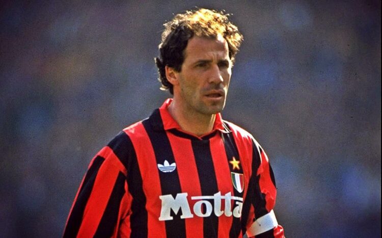El italiano Franco Baresi fue un emblema del Milan.