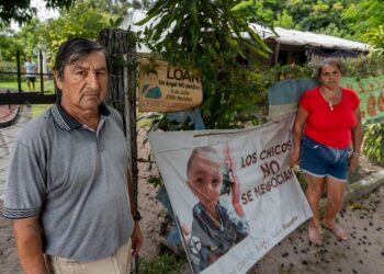 En la jornada del martes declararon María Noguera y José Peña, los padres del pequeño.