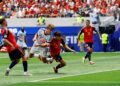España superó 2-1 a Bélgica en Los Ángeles y se metió entre los cuatro mejores
