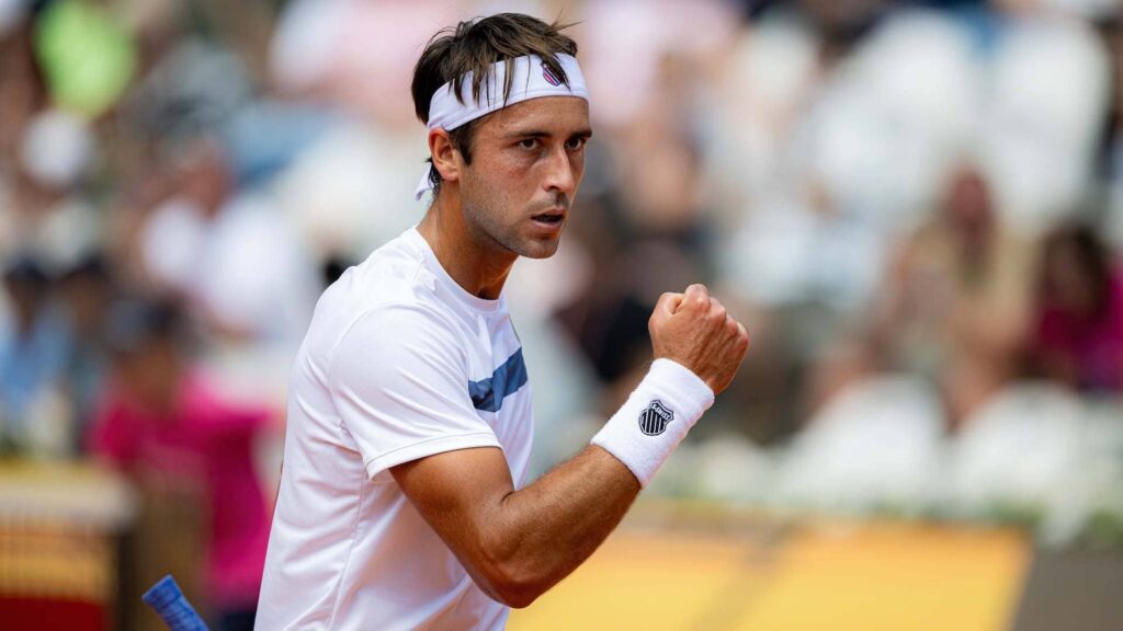 Etcheverry, la única alegría argentina en el ATP 250 de Kitzbuhel Etcheverry, la única alegría argentina en el ATP 250 de Kitzbuhel