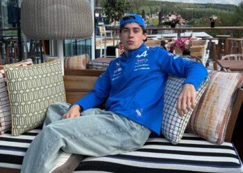 Franco Colapinto vía @AlpineF1Team.