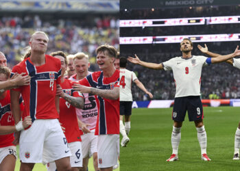Inglaterra y Noruega se enfrentan en un gran duelo de cuartos de final.