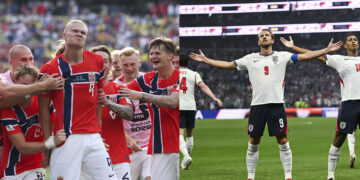 Inglaterra y Noruega se enfrentan en un gran duelo de cuartos de final.