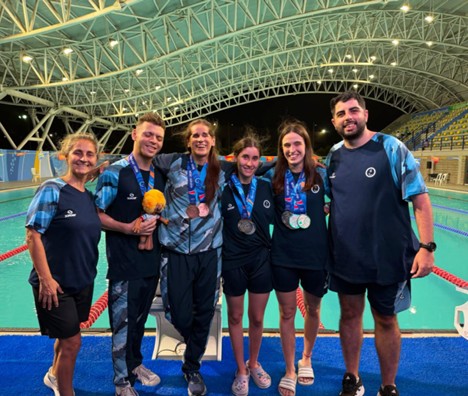 Histórica actuación de Argentina en los II Juegos Parasuramericanos La natación argentina aportó 12 medallas en total.