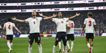 Inglaterra le ganó una batalla a México y celebró en el Azteca después de 40 años Inglaterra le ganó una batalla a México y celebró en el Azteca después de 40 años