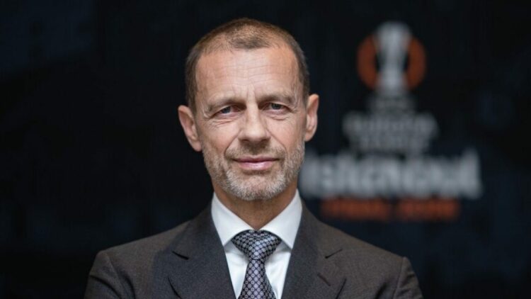 La UEFA anunció un boicot a los torneos organizados por la FIFA El titular de la UEFA Aleksander Čeferin.