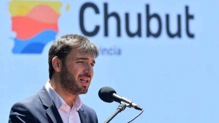 El gobernador de Chubut, Ignacio Torres.
