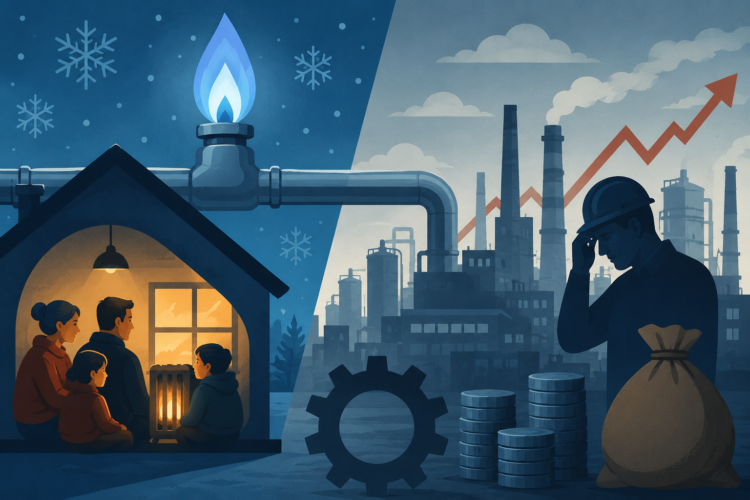 La otra cara del invierno: gas caro e impuestos vuelven a presionar a la industria Gas