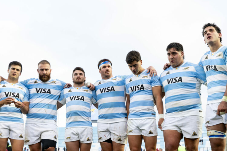 Los Pumas ante Gales, en el Estadio San Juan del Bicentenario, San Juan, Argentina.
Prensa UAR