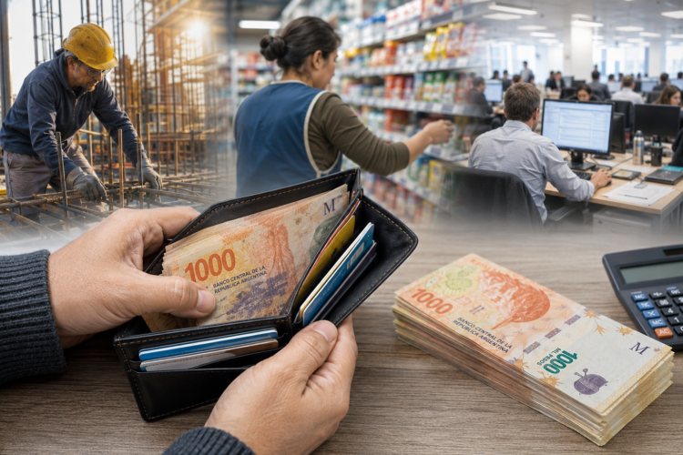 Los salarios registrados quedaron detrás de la inflación y crece la informalidad Salarios