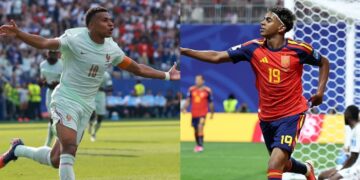 Mbappé y Yamal, las grandes figuras de Francia y España.