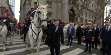 Milei participó del Tedeum por el Día de la Independencia en la Catedral