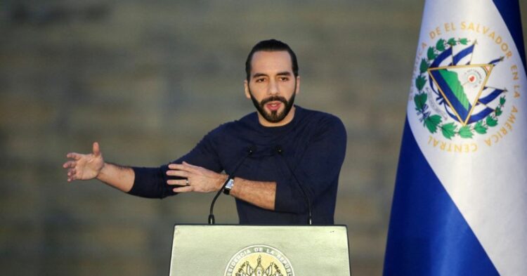 Nayib Bukele, presidente de El Salvador.