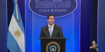 Adrián Ravier, vocero presidencial.