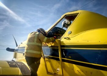 Advierten por fuertes ráfagas y refuerzan la prevención de incendios en la provincia Refuerzan el operativo contra incendios ante el pronóstico de fuertes vientos