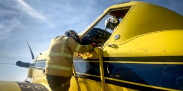 Refuerzan el operativo contra incendios ante el pronóstico de fuertes vientos