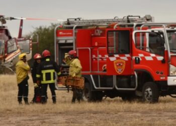 Rescataron los cuerpos de las víctimas de la tragedia aérea