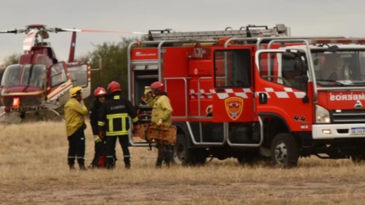 El operativo se realizó en una zona de difícil acceso del Parque Nacional Ischigualasto.