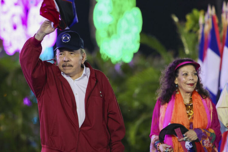 Rubio condenó a Ortega por descartar futuras elecciones en Nicaragua El presidente de Nicaragua, Daniel Ortega, y Rosario Murillo, su esposa y copresidente.
