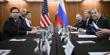 Rubio y Lavrov se reunieron para abordar la guerra en Ucrania Rubio y Lavrov se reunieron para abordar la guerra en Ucrania