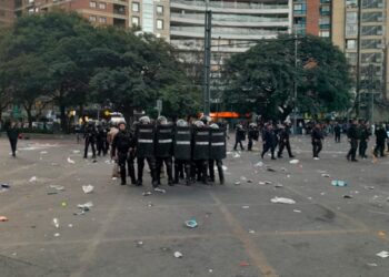 Se registraron nuevos incidentes en los festejos en el Patio Olmos