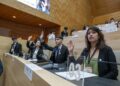 Sesenta estudiantes secundarios recrean el rol de senadores nacionales en Córdoba