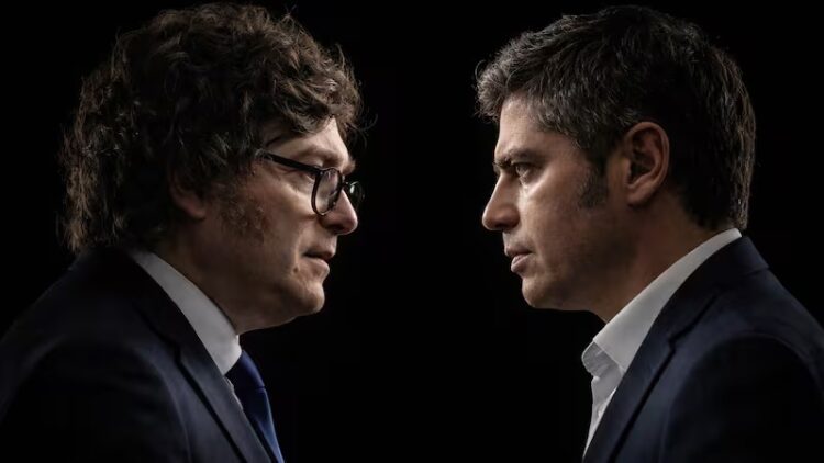 Si las elecciones fueran hoy, Milei superaría a Kicillof en un ballotage Milei