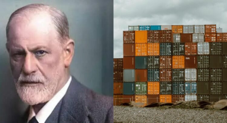 Sturzenegger celebró el fin del límite para exportaciones Sturzenegger acompañó su posteo con la imagen del neurólogo austríaco Sigmund Freud, conocido como el padre del psicoanálisis.