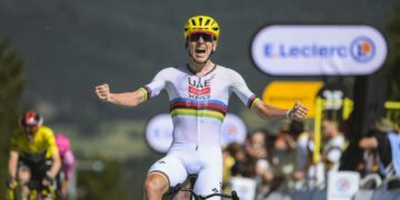 Tadej Pogacar se quedó con la primera etapa de montaña en el Tour de Francia 2026