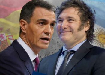 Tras atacar a Lula, Milei apuntó ahora contra Pedro Sánchez