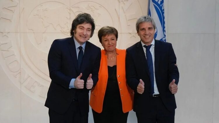 Tras la invitación de Milei, Kristalina Georgieva viajará a la Argentina a fin de mes
