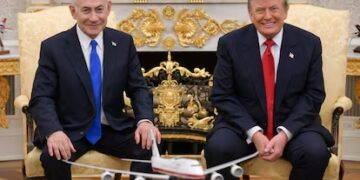 Trump y Netanyahu se reunieron por primera vez desde el inicio de la guerra con Irán