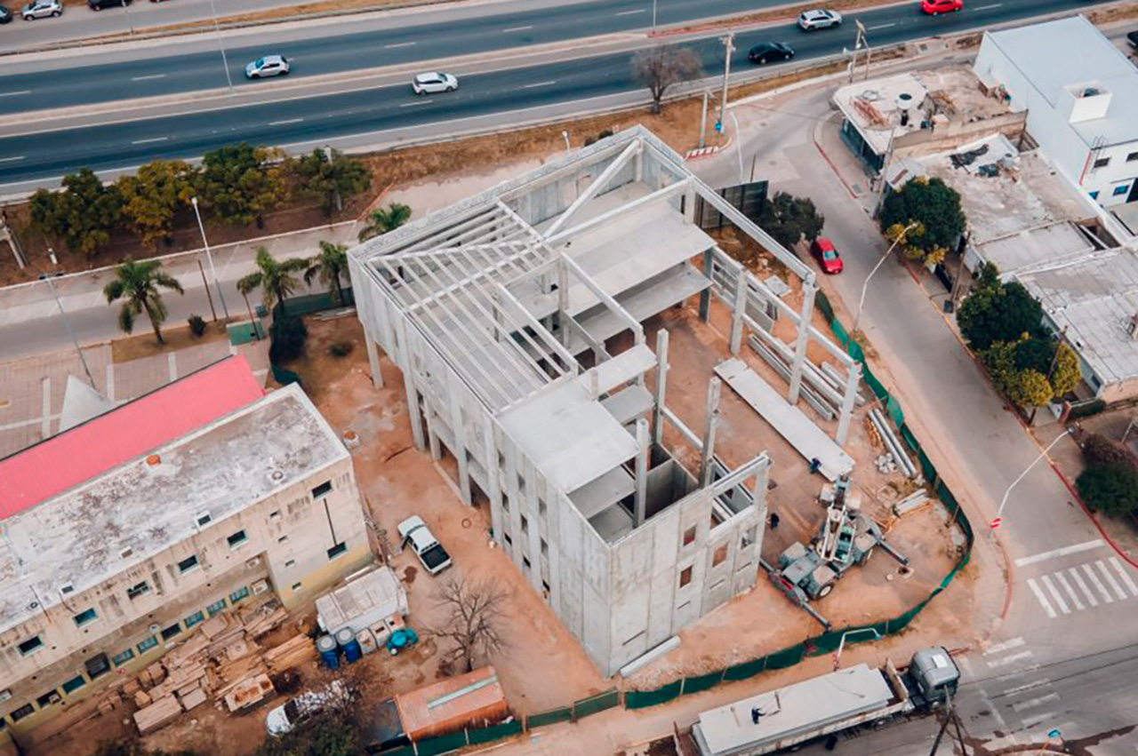 La nueva sede de la Universidad Provincial en zona sur ya tiene un 34% de avance