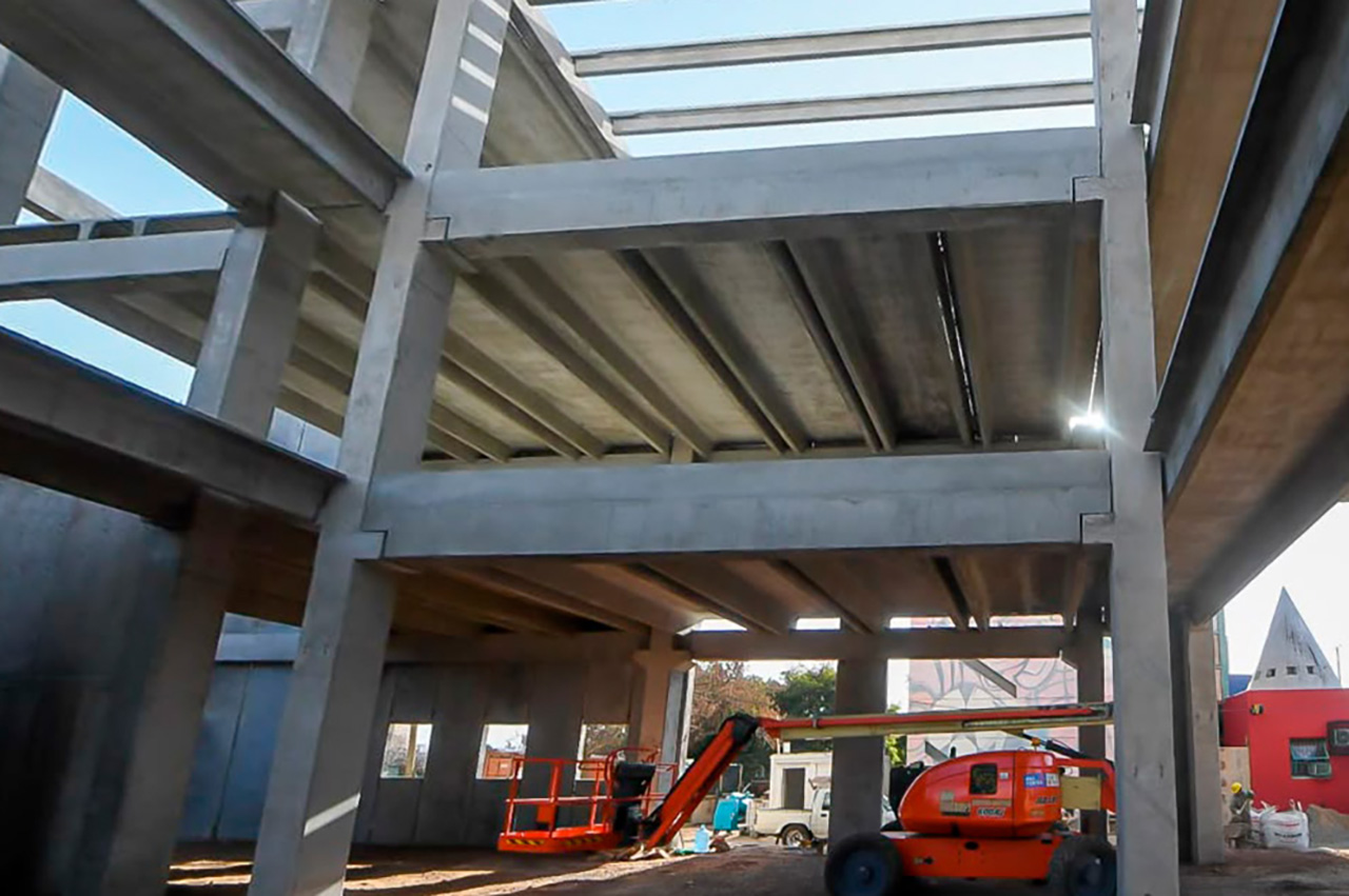 La nueva sede de la Universidad Provincial en zona sur ya tiene un 34% de avance