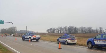 un hombre de 47 años resultó gravemente herido y fue trasladado al Hospital de Bell Ville.