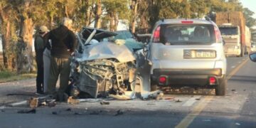 Una mujer murió en un choque múltiple cerca de Sinsacate