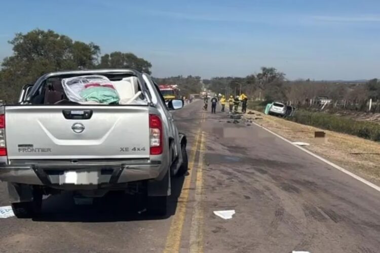 El accidente ocurrió en la Ruta Nacional 9, en el departamento de Totoral.
