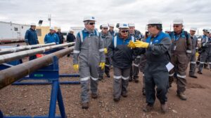Georgieva cerró su visita con un recorrido por Vaca Muerta y respaldó el potencial energético