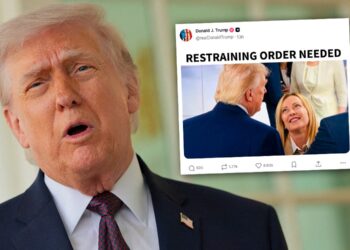 Trump volvió a cargar contra Meloni y publicó un polémico meme en redes sociales