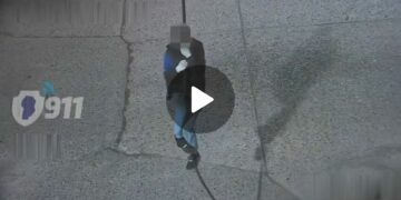 Detuvieron a un hombre tras ser captado por las cámaras de la policía mientras intentaba robar cables