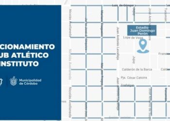 Instituto y el nuevo estacionamiento medido que debutará el miércoles