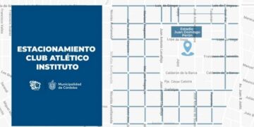 Instituto y el nuevo estacionamiento medido que debutará el miércoles