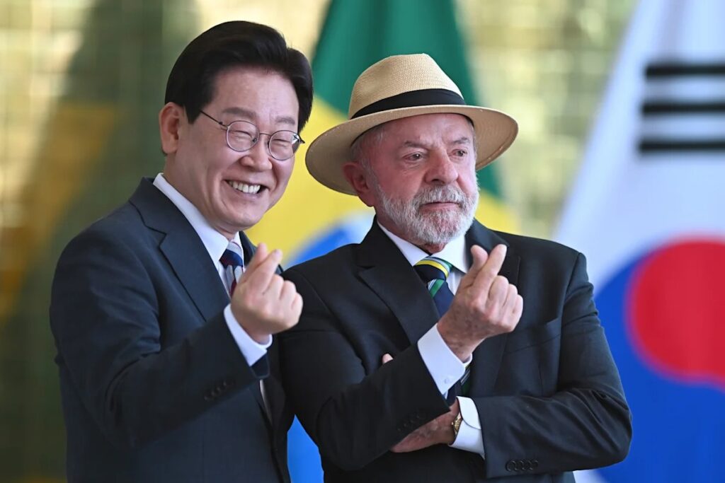 Lula impulsa un nuevo acuerdo entre el Mercosur y Corea del Sur