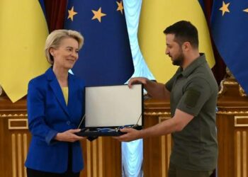 La Unión Europea y Ucrania sellaron un acuerdo para producir drones
