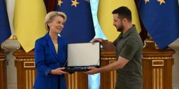 La Unión Europea y Ucrania sellaron un acuerdo para producir drones La Unión Europea y Ucrania sellaron un acuerdo para producir drones