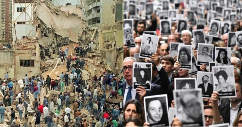 Llaryora recordó el atentado a la AMIA y reclamó verdad y justicia Fotos conmemorativas por los 32 años del atentado a la AMIA, compartidas en X por la cuenta oficial del gobernador de Córdoba, @MartinLlaryora.