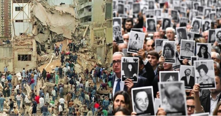 Llaryora recordó el atentado a la AMIA y reclamó verdad y justicia Fotos conmemorativas por los 32 años del atentado a la AMIA, compartidas en X por la cuenta oficial del gobernador de Córdoba, @MartinLlaryora.