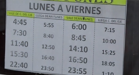 Docentes y estudiantes denuncian largas esperas y falta de frecuencias en el norte provincial Docentes y estudiantes denuncian largas esperas y falta de frecuencias en el norte provincial