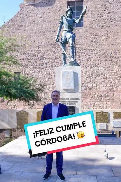 Córdoba celebra sus 453 años con mensajes de Llaryora y la Municipalidad En el 453° aniversario de la fundación de Córdoba, el gobernador Martín Llaryora y la Municipalidad saludaron a los vecinos y destacaron la historia, la identidad y el esfuerzo de generaciones que construyeron la ciudad.