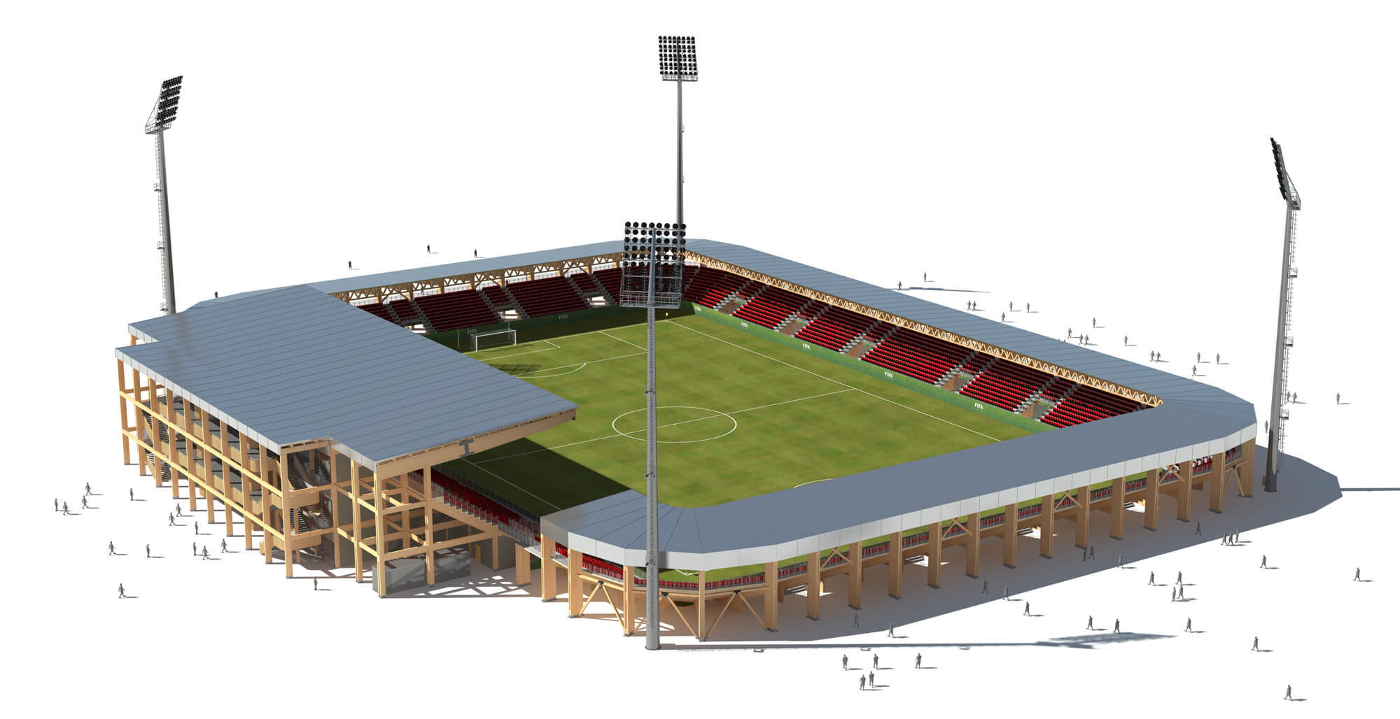 Mundial 2026: ¿y si los estadios fuesen de madera? Mundial 2026: ¿y si los estadios fuesen de madera?